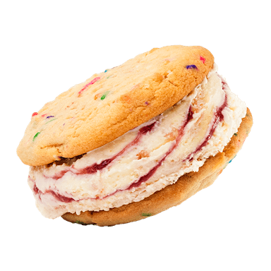 Raspberry Confetti Cookie