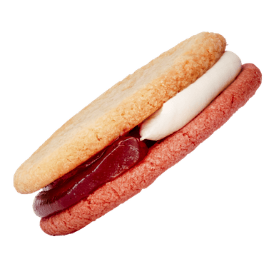 Strawberries N Creme Chewie-wich Cookie